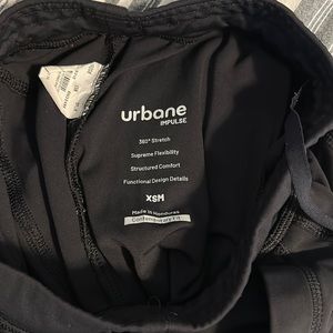 Urbane impulse black scrub jogger